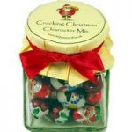 Glass Gift Jar – Cracking Christmas Character Mix