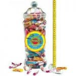 It’s A Foot Of Sweets! Jumbo Personalised Jar Of Swizzels Sweetshop Chewy Classics